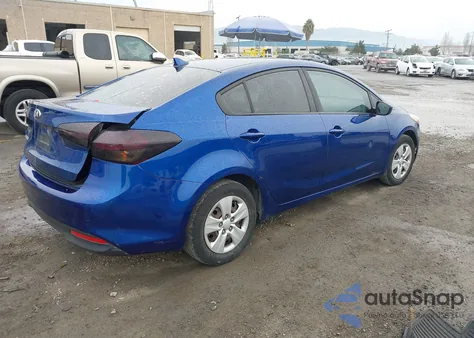 2018 Kia Forte Lx from USA, damaged, VIN 3KPFK4A76JE259432